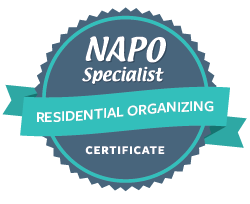 NAPO Residential Organizing Specialist Certificate